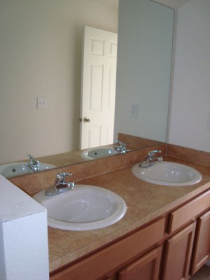 Our first his/hers sinks