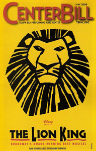 The Lion King Broadway Bill
