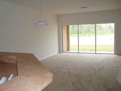 Living room from the stairs